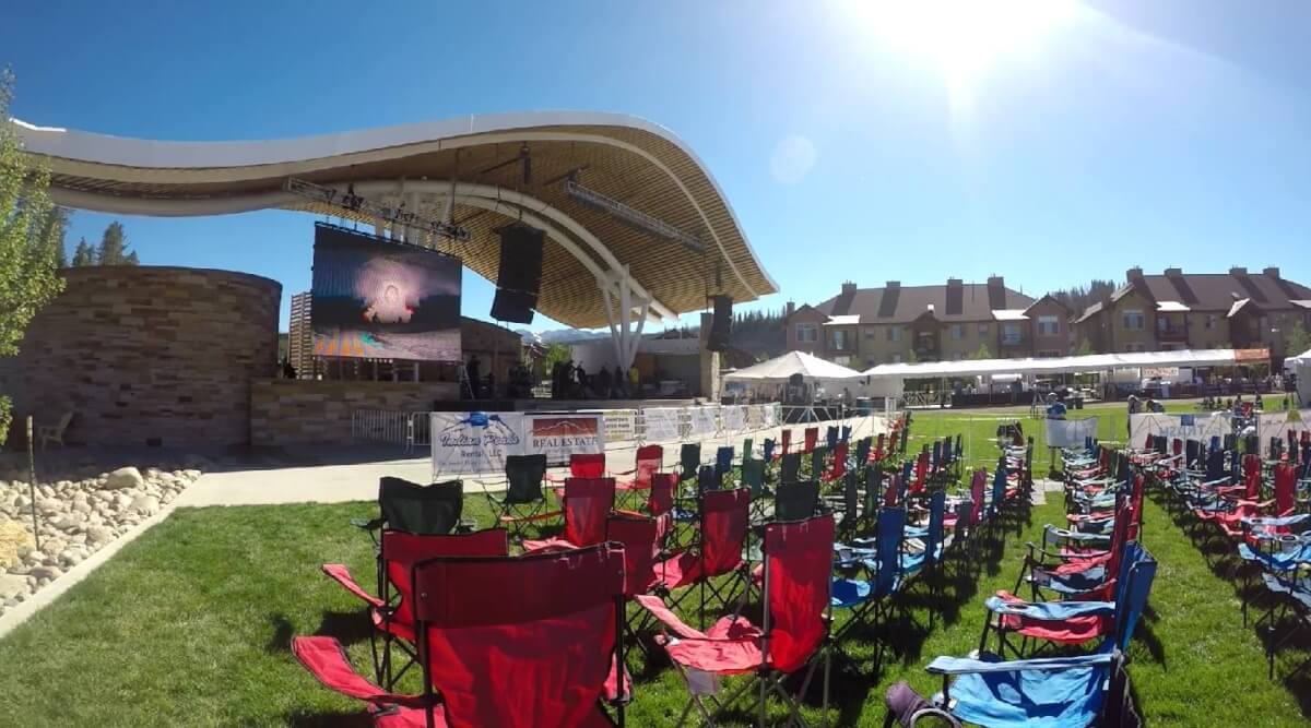 Downtown Winter Park Stage at Hideaway Park