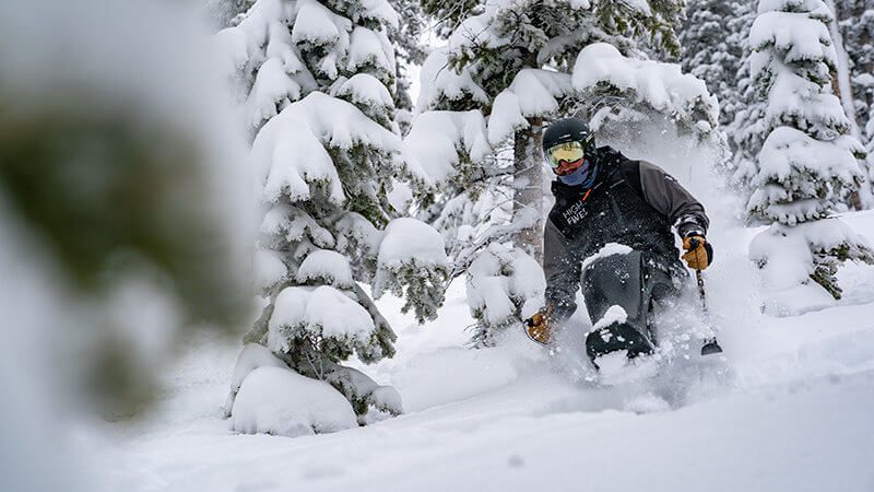 powder, First 3 Runs on a Powder Day